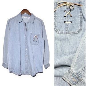 J. Jill Denim Shirt Jacket